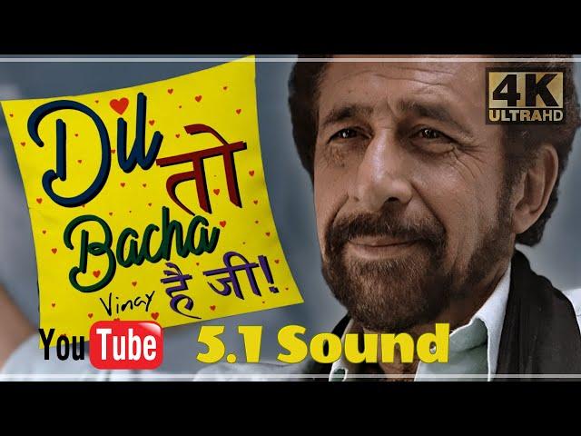 Dil To Bachcha Hai Ji HD 5.1 Sound ll Ishqiya 2010 ll Rahat Fateh Ali Khan ll 4k & 1080p HD ll