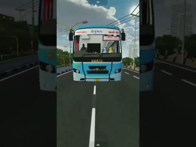GSRTC BAJAR RE DOLAVE GSRTC NEW luxury bus Livery Add Ravi gaming GSRTC#shorts#video#subscribe#like