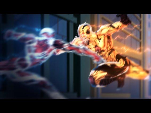 The Flash vs The Reverse Flash || comic animation