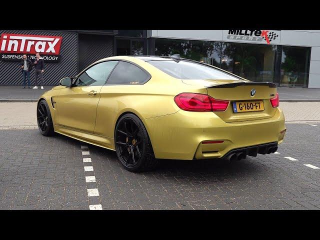 BMW M4 F82 w/ Milltek Exhaust System - Start Up, LOUD Revs & Accelerations!