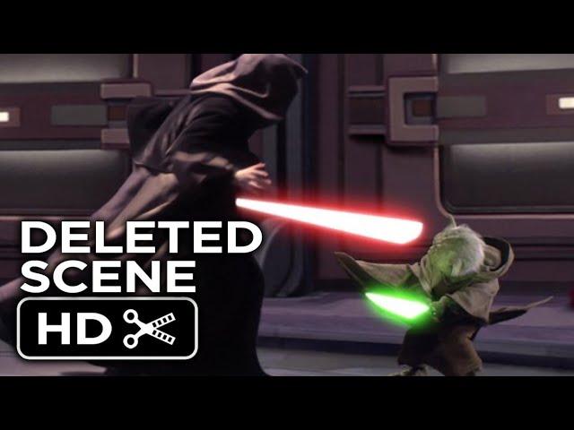 NEW FOOTAGE makes Yoda VS Sidious duel 10X BETTER