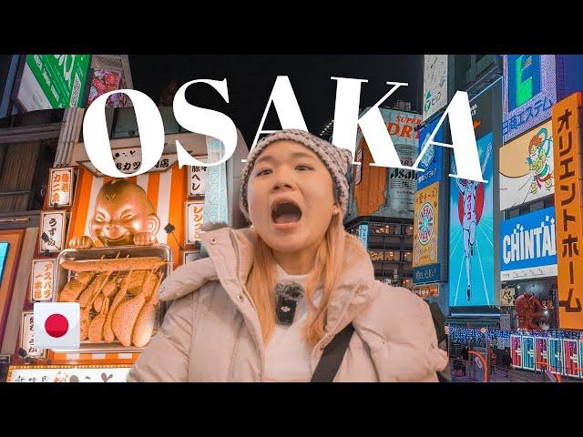 Shopping and Food Tour in Osaka | Japan Travel Vlog 