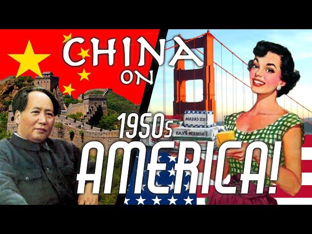 Chinese Perspective on 1950s American Life // "Materialistic America, I Take My Hat Off To You!"