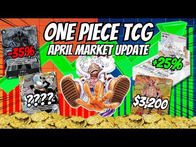 Is the One Piece TCG Market about to CRASH? | One Piece Card Game April 2025 Market Recap!