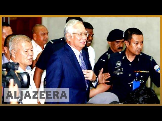  Malaysia's Najib Razak pleads not guilty at start of 1MDB trial | Al Jazeera English