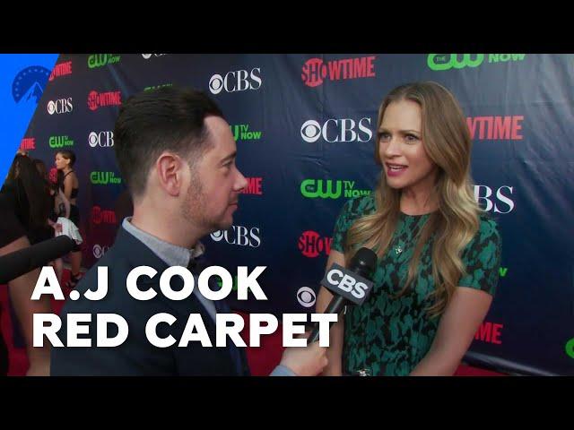 CBS Press Tour Red Carpet: A. J. Cook | Paramount+