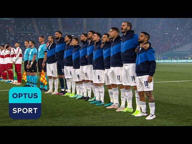 Italy BELT out national anthem in Rome ahead of EURO 2020 ️