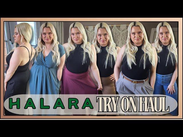 HUGE NEW IN HALARA MIDSIZE TRY ON HAUL FLEX PANT Size UK 14/16 AUGUST 2024 | Clare Walch