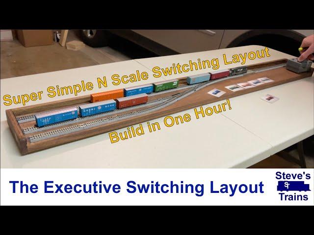 Super Simple N Scale Switching Layout