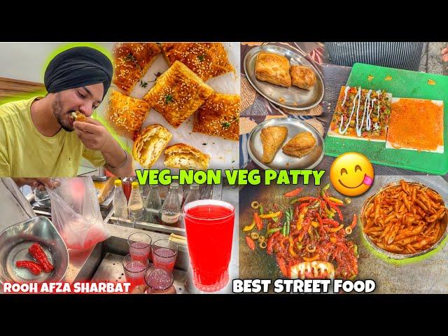 Veg & Non-Veg Patty  Famous Sharbat 50 Years old | Best Pasta, Sandwich in jalandhar | Street Food