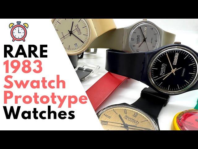 1983 Swatch Prototype Watches The Rarest and Most Expensive Swatch Watch Models