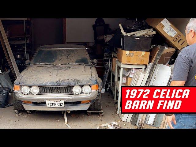 1972 Toyota Celica Barn Find - Parked for 20 years!