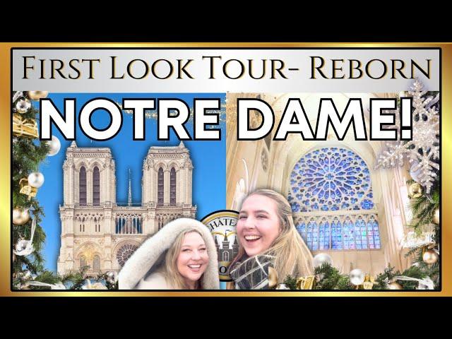 FIRST LOOK: NOTRE DAME CATHEDRAL Reborn! Full TOUR $1 Billion RESTORATION in Paris