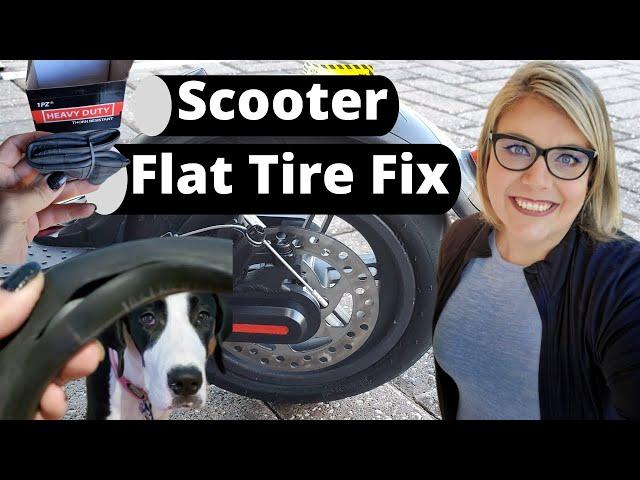 How to Replace Your Scooter Tire - Flat Tube Repair on your Xiaomi M365 or Hover 1 Tyre