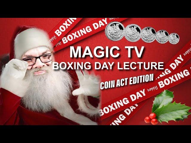 The Magic TV Christmas Coin Magic Lecture