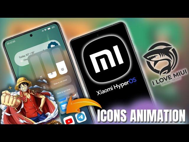 HyperOS Boot Animation And Icons Animation On Xiaomi Devices | One Piece Widgets On Xiaomi Global