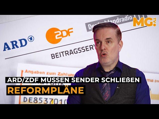 REFORMPLÄNE für ARD/ZDF: 3Sat soll weg, Radiosender werden eingedampft