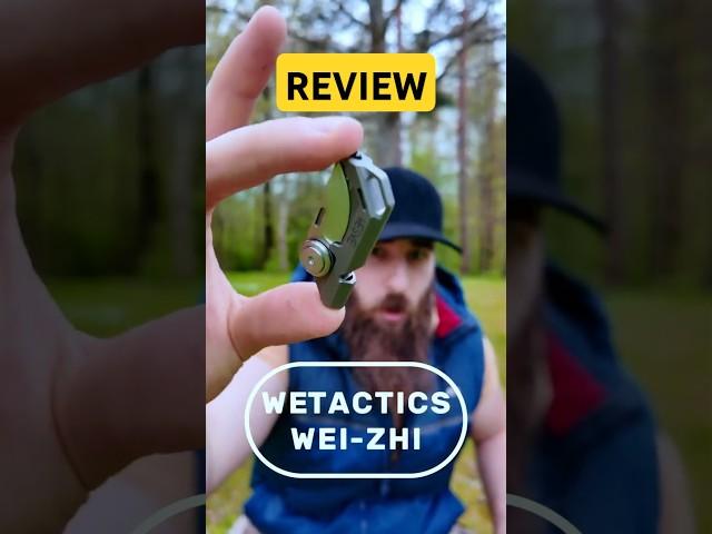 WETACTICS WEI-ZHI - 30 second Review! #shorts #edc #shortreview