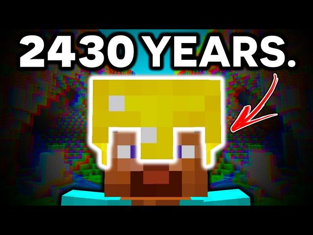 This is Minecraft's RAREST Item - It Takes 2430 YEARS to Get...