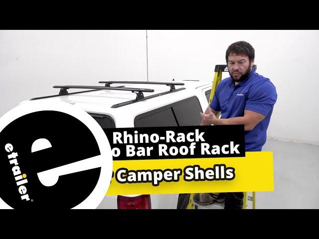 etrailer | In-Depth Review of the Rhino-Rack Aero Bar Roof Rack for Camper Shells