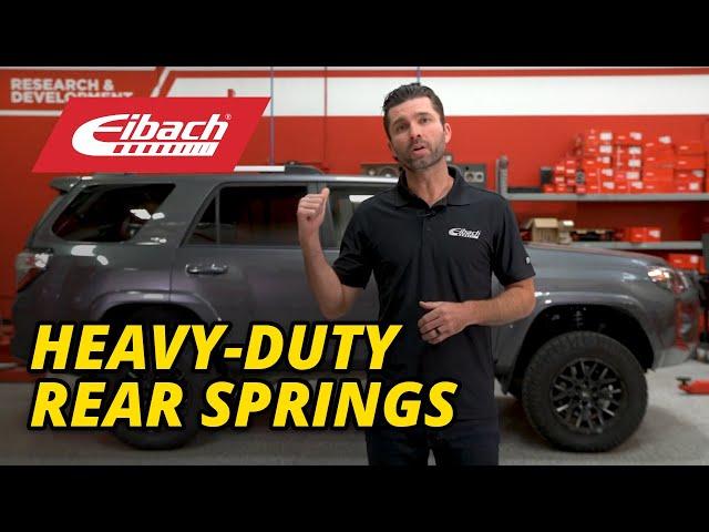 Eibach's Heavy Duty Rear Springs