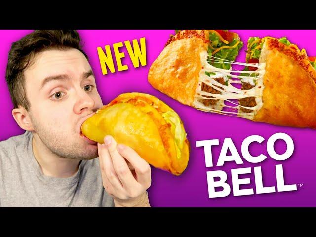 Taco Bell's NEW Quesalupa REVIEW!