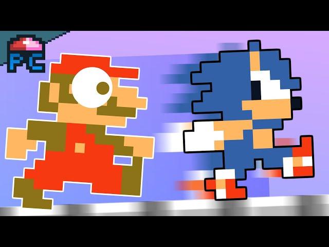 Mario & Sonic's Big Race | Mario Animation