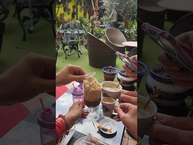 Whipcream & coffee in Ripoll!️##spain #coffeelovers #ripoll #girona #palms #halloween #shotts