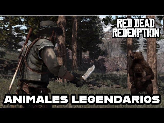 Red Dead Redemption 1 - Ubicación de TODOS LOS ANIMALES LEGENDARIOS