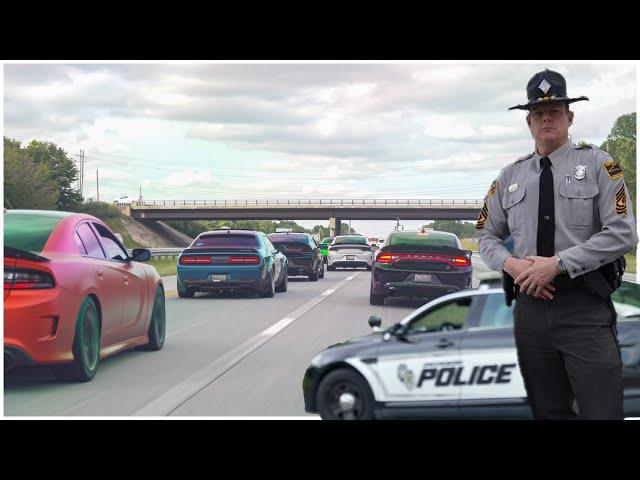 Police ‍️ are FED UP with the Hellcat Charger & Charger ScatPack 392 Community ...