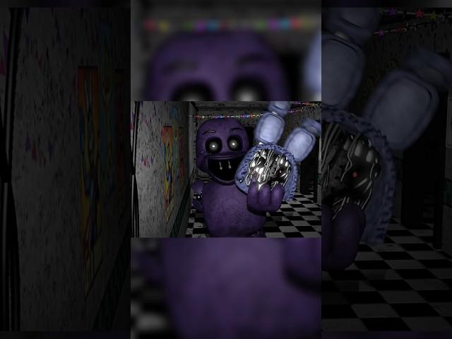 [FNAF] PURPLE GUY BEATS UP WITHERED BONNIE #fnaf #edit #videogamecharacter