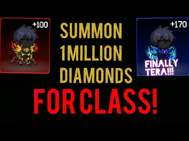 Slayer Legend: Summon Class with 1 Million Diamonds! FINALLY GOT TERA! 