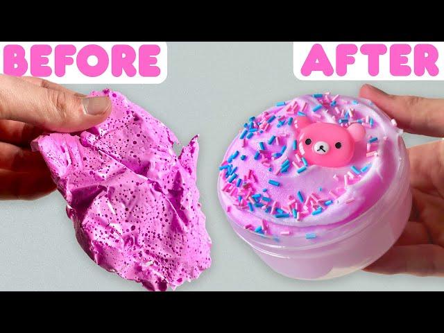 Making Slime With Only EXPIRED Ingredients