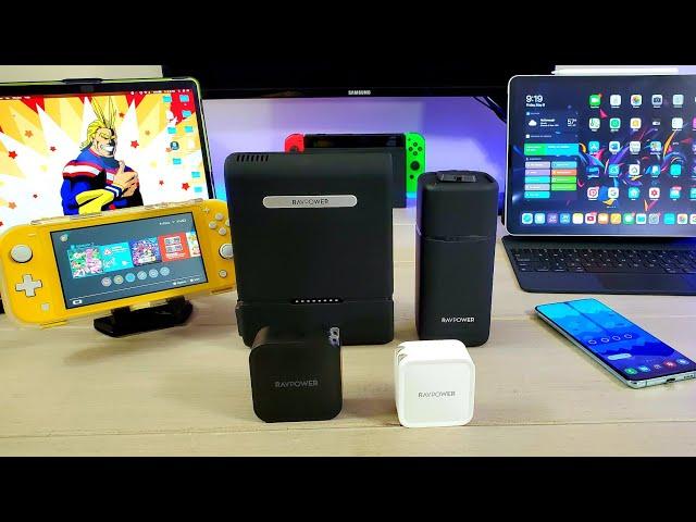 RavPower Fast PD GaN Chargers and Powerbanks Review...