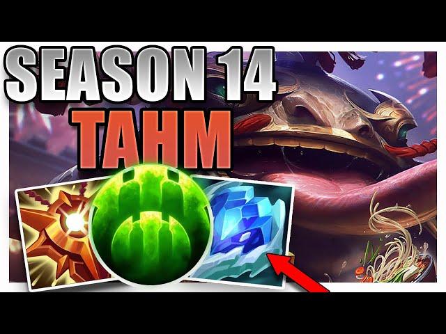 SEASON 14 TAHM KENCH SUPPORT GAMEPLAY GUIDE