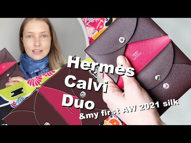 The new Hermès Calvi Duo and all Spring Summer 2021 leather colors up close.