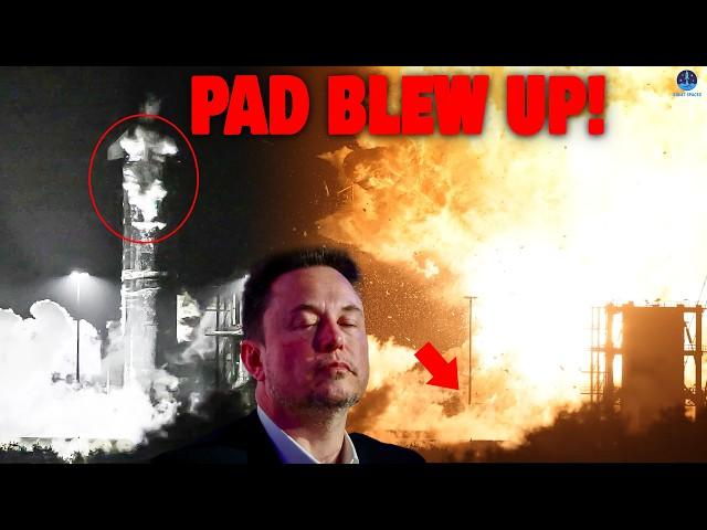 BAD NEWS! Starship Ship 36 suffers Major Anomaly Explosion, Pad Blow Up...Here's What Happened!