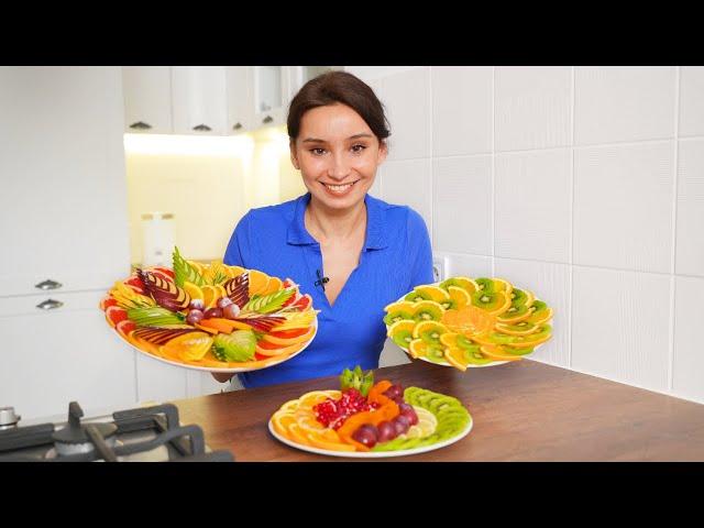 How to beautifully cut and serve fruits for the New Year 2023 and Christmas! Beautiful fruit cutting