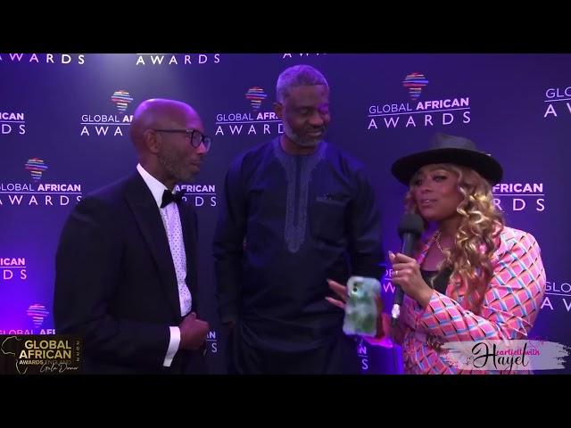 THE GLOBAL AFRICAN AWARDS UK 2022 | RED CARPET INTERVIEW | BY HAYET EKELEME