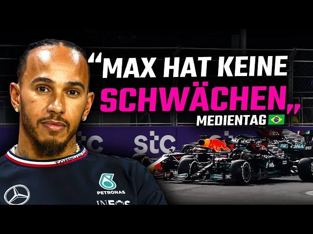 Brasilien: Unerwartetes Verstappen-Lob von Lewis Hamilton!