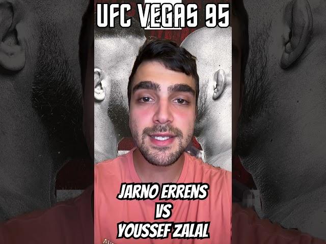 UFC Vegas 95 - Jarno Errens vs Youssef Zalal