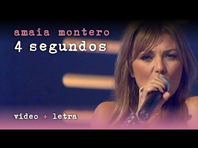 Amaia Montero - 4 Segundos (Video + Letra) | HD HQ