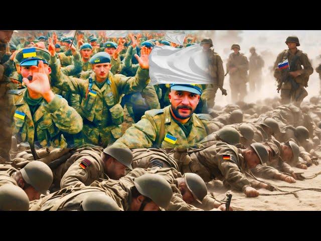 Epic moment! 3000 Ukrainian soldiers laid down their arms and surrendered to the Russians