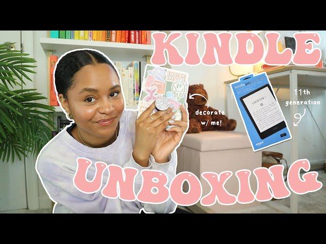 I got a kindle paperwhite!  unboxing, set-up & review