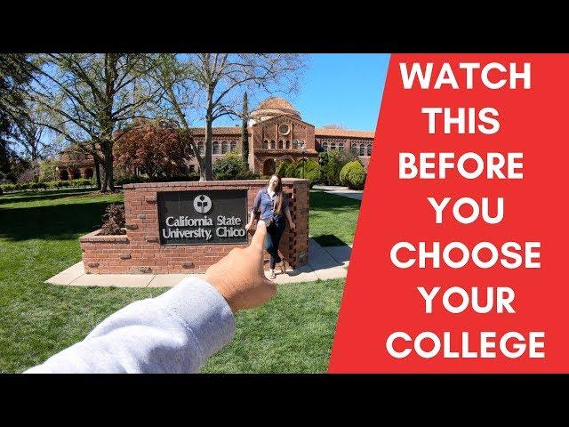 WHY I Selected CSU CHICO vs MY 6 ADMITS?