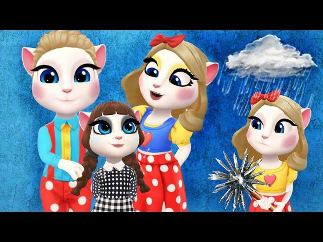 Miss Delight and Mr. Delight Adopted Wednesday Addams! || My Talking Angela 2 || Poppy Playtime 3