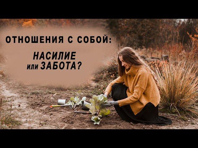 Отношения с собой: насилие или забота?