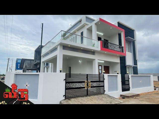 35 லட்சத்தில் இப்படி ஒரு வீடா !!! 4BHK Duplex House Including Interior and Landscaping | Veedu 417