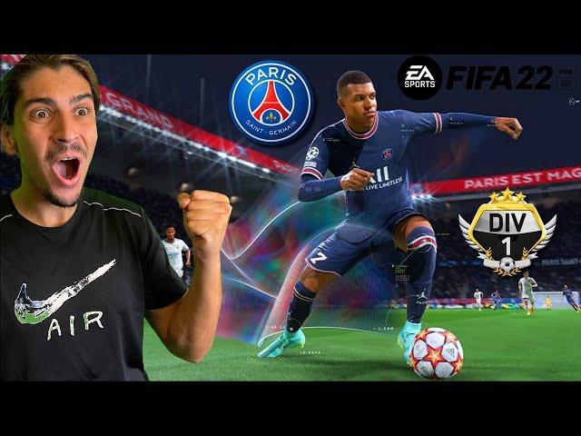 FIFA 22 DEVENIR PRO ON SIGNE ENFIN AU PSG ?