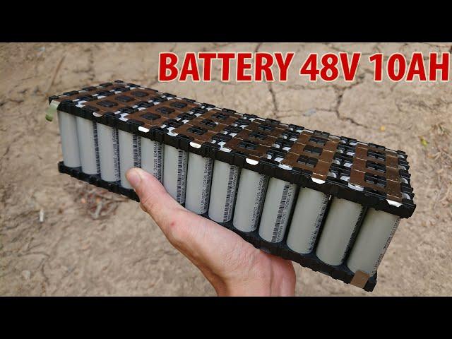 How to make 48v ,10Ah Battery Pack For Electric Bike